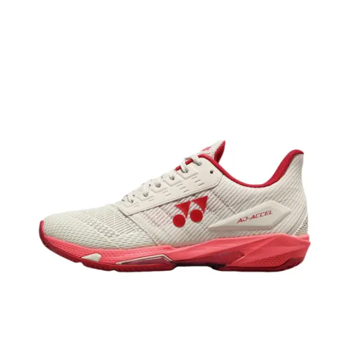 YONEX AD ACCEL Теннисные кроссовки Низкий верх Бежевый/Розовый Мужской