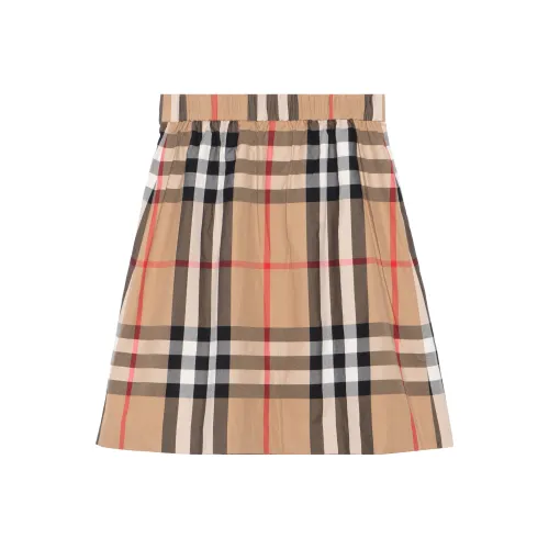 Юбка Burberry FW22 Коричневая Детская