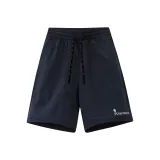 Темно-синий с логотипом и принтом