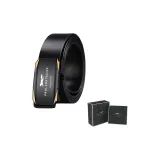 Чёрный с золотой окантовкой коробка