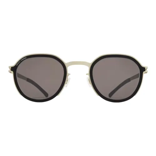 RIMOWA Нержавеющая сталь Силикон Алюминий Магний Сплав Нерегулярная форма Солнцезащитные очки Унисекс Черный