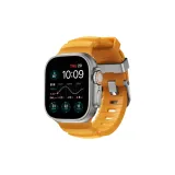 [Титановый сплав, серебристая пряжка] Солнечный желтый