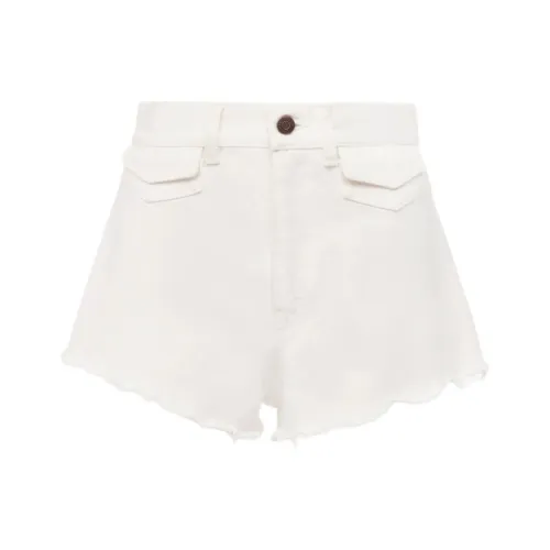 Chloe Джинсовые шорты Женские Белые