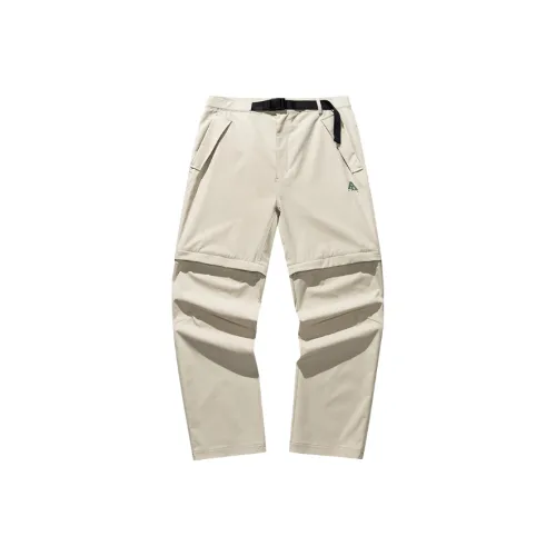 Anta Outdoor Collection Светло-дымчатый серый Мужские спортивные брюки