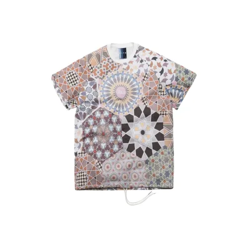 KITH Collaboration Многоцветные Мужские T-Рубашки