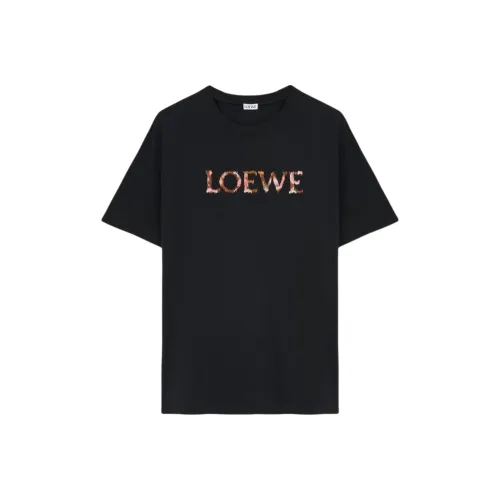 LOEWE Совместное издание Черные Мужские T-рубашки