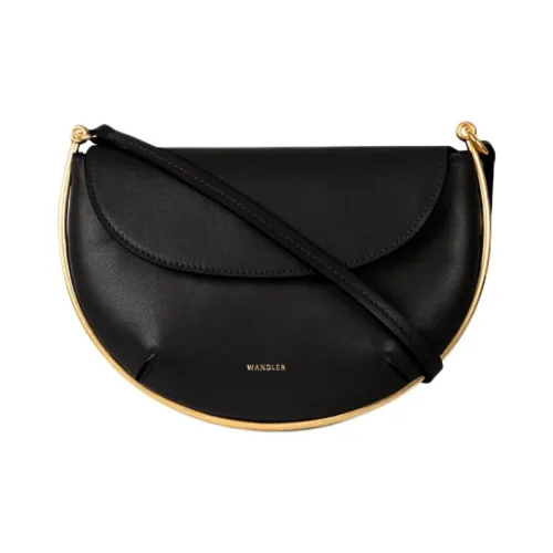 Wandler Телячья кожа Сумка через плечо Сумка на плечо Мини Женская Черная