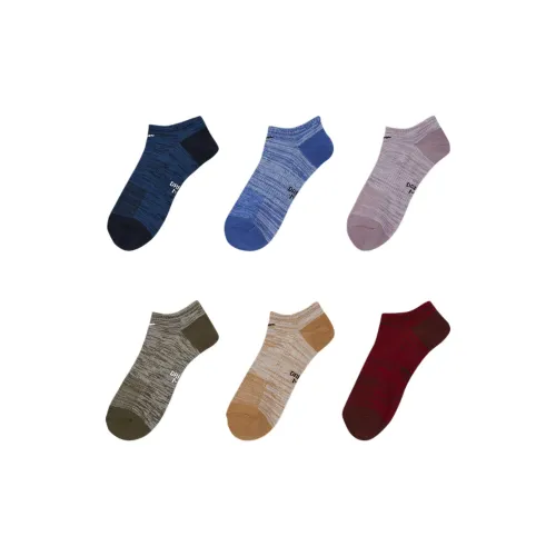 nike Повседневные Легкие No Show Тренировочные Носки 6 пар Ankle Носки Унисекс 6 пар