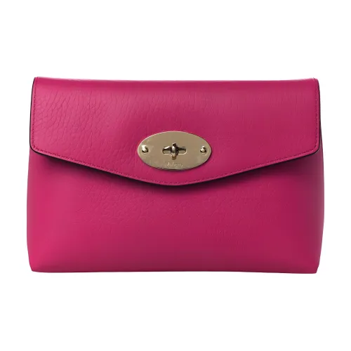 Mulberry GRAIN LEATHER Клатч Женский Розовый