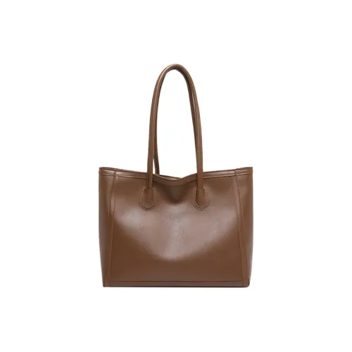 Boniu ПУ (полиуретан) Сумка-тоут Сумка Сумка через плечо Женская Коричневая