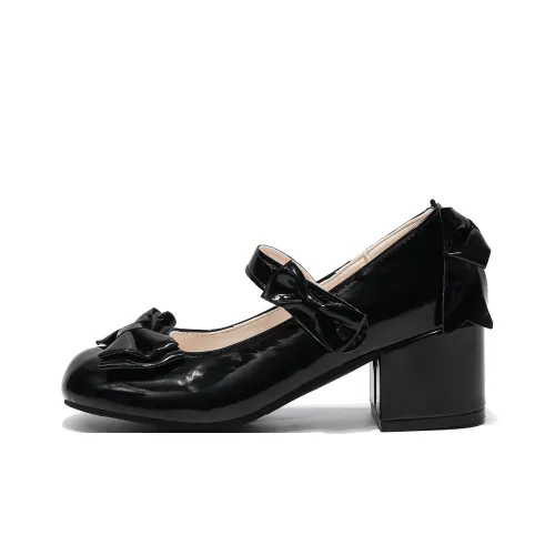 Be Good Элегантный Fashion Versatile Милый Повседневный Туфли Мэри Джейн с каблуком 5 см Женские Gift Box Set