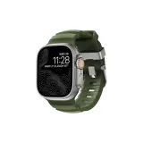 [Titanium Alloy Silver Clasp] Forest Green