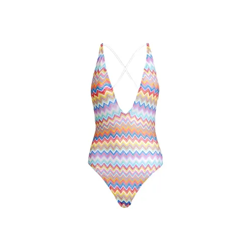 Missoni Многоцветные Женские Ван-Пис Купальники