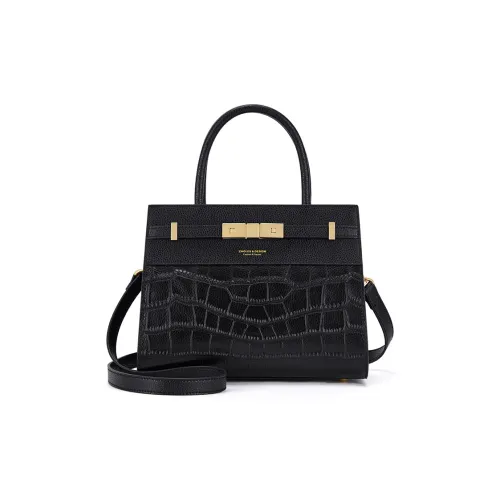 CNOLES Коровья кожа Сумка Стандартная Женская Цветная глазурь Черный Цветная глазурь Красный