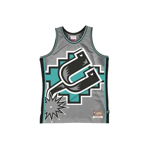 MITCHELL NESS Mitchell Ness NBA Series Big Face Баскетбольная Джерси Унисекс