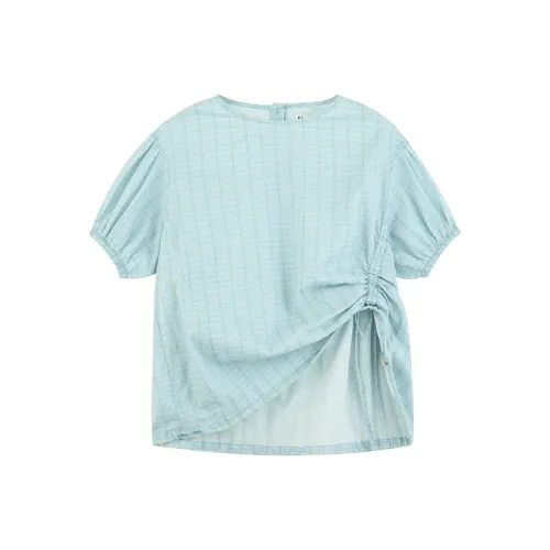 E.I Светло-синий Платье для школьного возраста