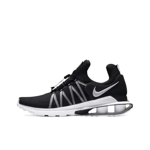 Nike Shox Gravity Series Устойчивая к истиранию Низкая Повседневная Обувь Унисекс Черная