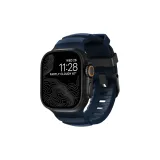 [Титановый сплав, черная пряжка] Атлантический синий