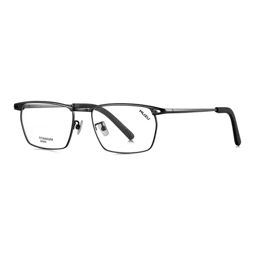 MUZU Чистый титан пластиковая оправа титановый ацетат волокно прямоугольная оправа для очков мужская многоцветная