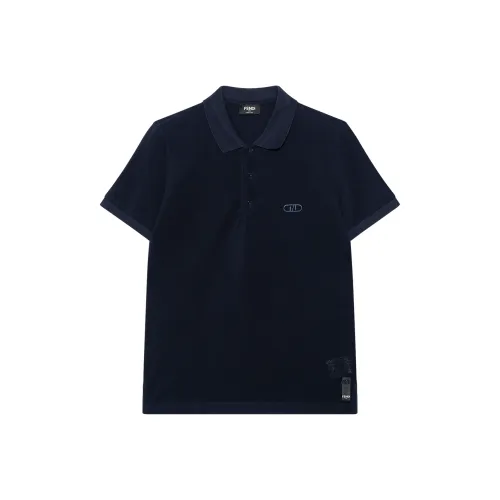 FENDI Blue Men's Polo