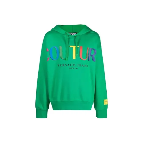 VERSACE JEANS COUTURE Зеленый Мужской Свитшот