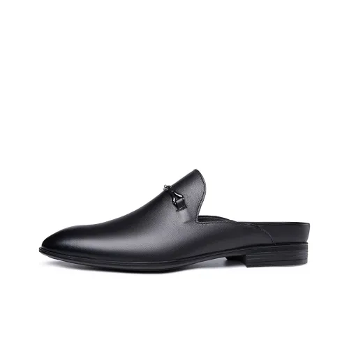 Dao Tu Sen Тихий Abrasion Resistant Домашние тапочки Унисекс Черный