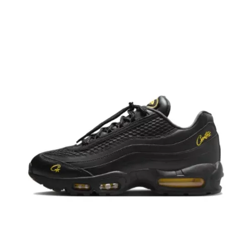 Corteiz co-brand x Nike Air Max 95 Устойчивый к истиранию Низкий Топ Casual Мужской Черный