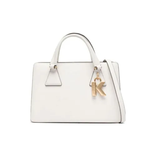 Karl Lagerfeld Телячья кожа Тоут Сумка Сумка для покупок Сумка Женская Белая