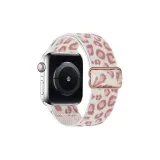 Дымчатый фиолетовый с леопардовым принтом