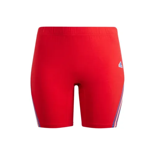 Adidas Повседневные шорты Женские Алый