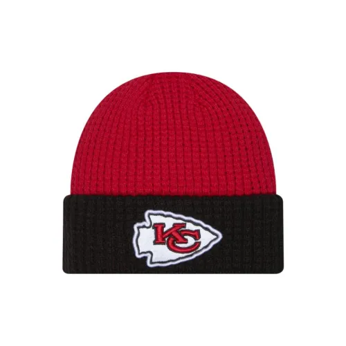 New Era Акрил Трикотажная ткань Шапки-бини Унисекс Красный