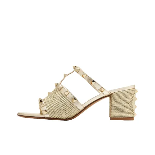 Valentino Garavani Слипоны 6 см Женские Золотые