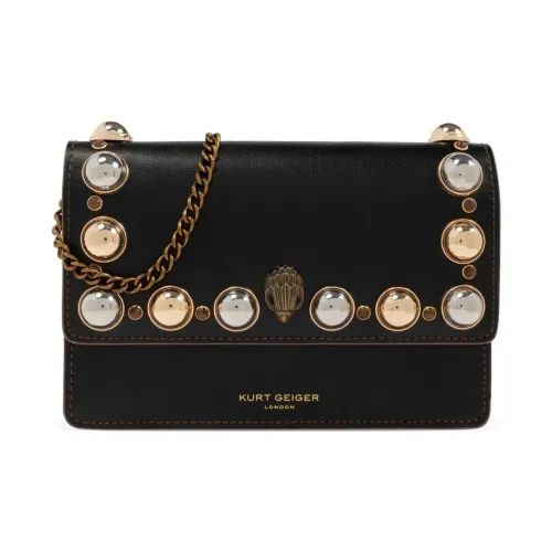 Kurt Geiger London Кожа Сумка через плечо Мини Женская Черная