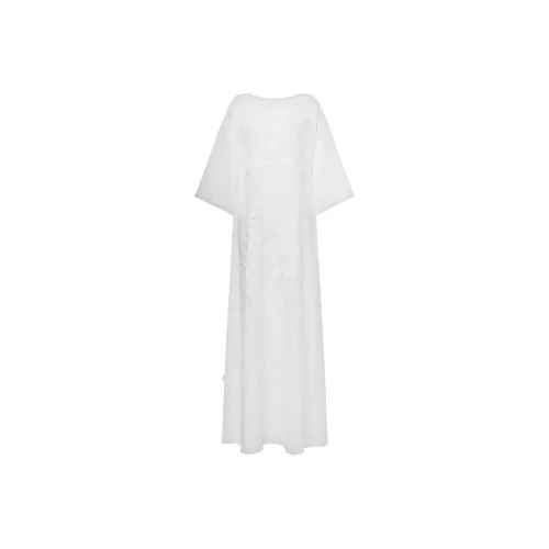 ALBERTA FERRETTI Длинное платье с длинными рукавами женское