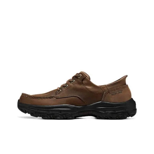 SKECHERS MENS USA Повседневный Низкий Топ Темно-Коричневый Мужской