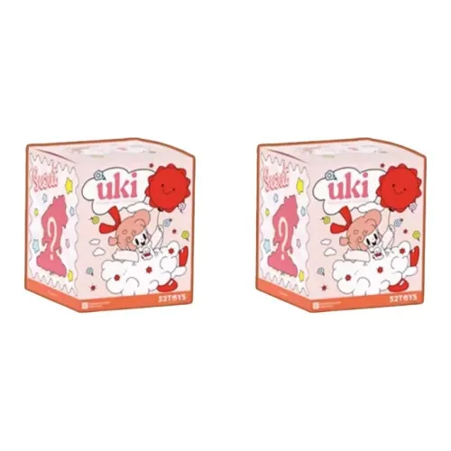 52TOYS UKI'S Кукла Heartfelt Azure And Weather Collection Слепые коробки Single Mystery Коробка Целая коробка 8 шт