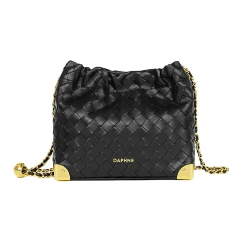DAPHNE ПУ (полиуретан) Сумка через плечо Стандартная Женская Черная