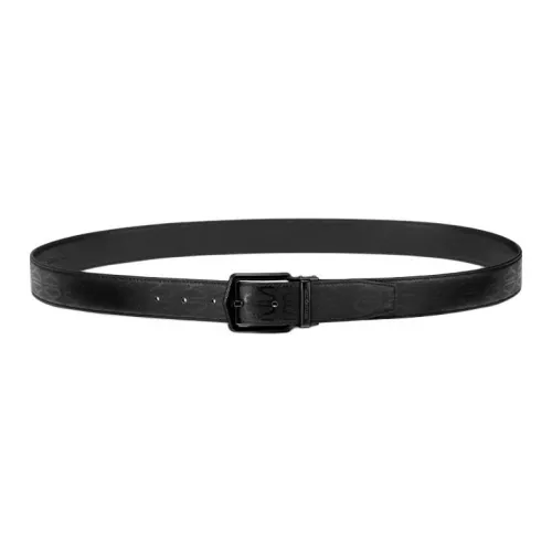SAMSONITE Ремни из коровьей кожи Мужской Черный Ширина 3,3 см