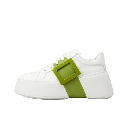 Roger Vivier VIV' Skate Low Топ Повседневная обувь Женская Зеленая