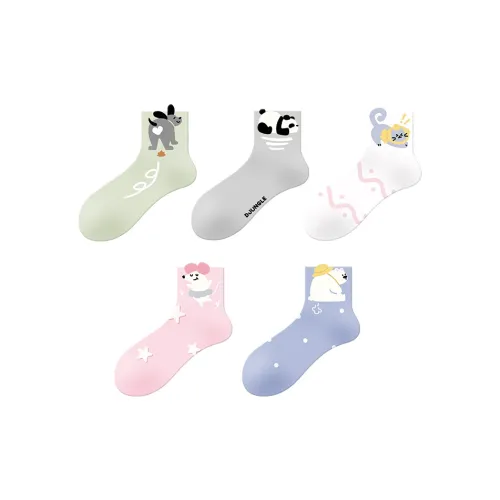 Носки DJUNGLE Low-Top женские упаковка из 5 пар