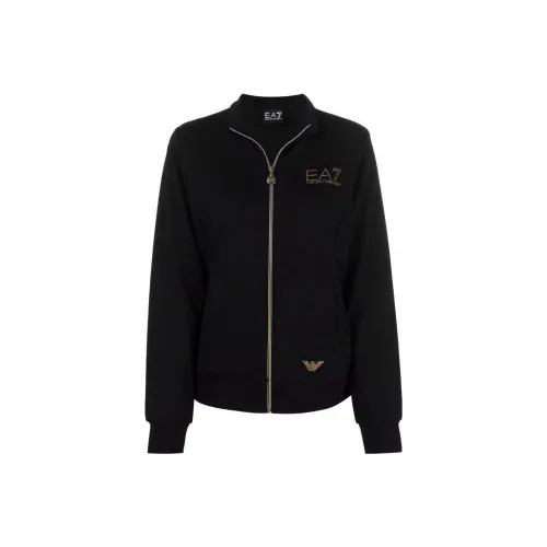 EMPORIO ARMANI EA7 SS23 Толстовка Женская Черная