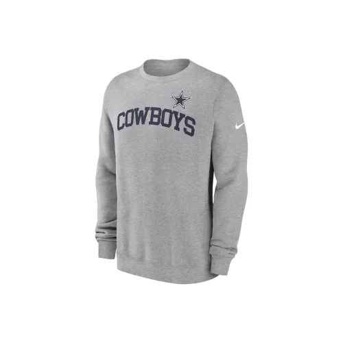 nike NFLClub FW24 Толстовка Мужская Серого цвета