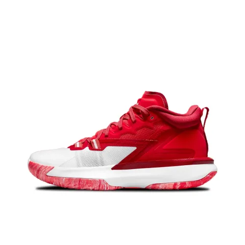 Джордан Zion 1 Амортизация Противоскользящий Устойчивый к истиранию Покрытие Поддержка MID Топ