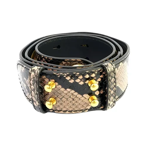 Burberry Кожа Сумка Ремень Женские Розовый Абрикос