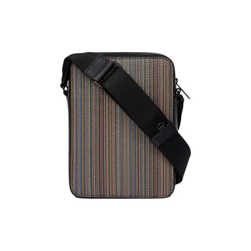 Paul Smith Покрытие Холст Сумка через плечо Сумка на плечо Стандартная Мужская Черная