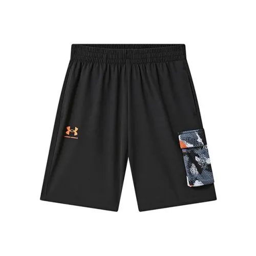 Under Armour SS25 Шорты Подростки Черный