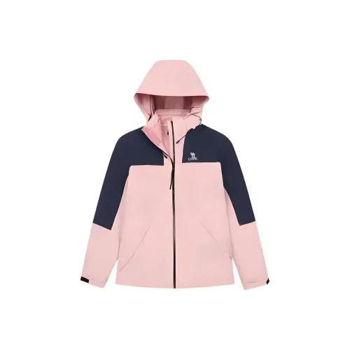 CAMEL Водонепроницаемый Ветрозащитный And Дышащий Ветровка Унисекс Розовый