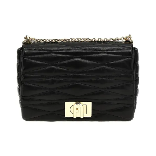 Furla 1927 Collection Сумка через плечо из кожи сумка на плечо средняя женская черная