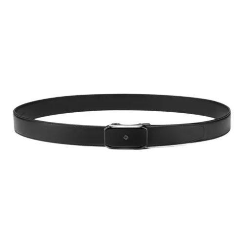 SAMSONITE Ремни из коровьей кожи мужской черный ширина 3,4 см