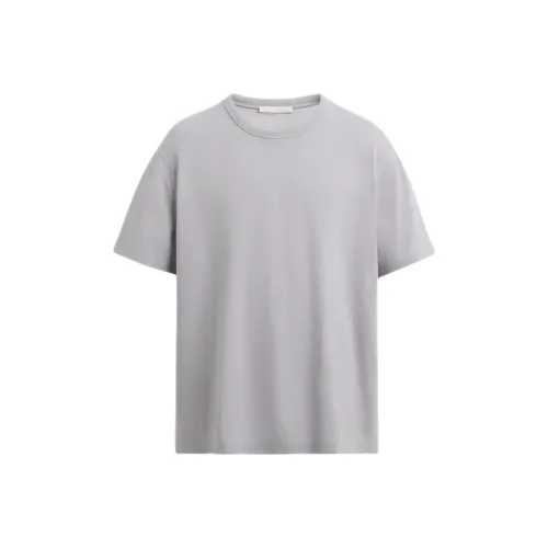 ZARA Светло-фиолетовые Мужские T-рубашки